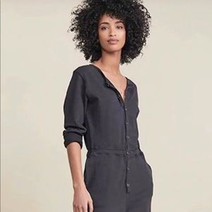 Aerie Weekend Jumpsuit - Black